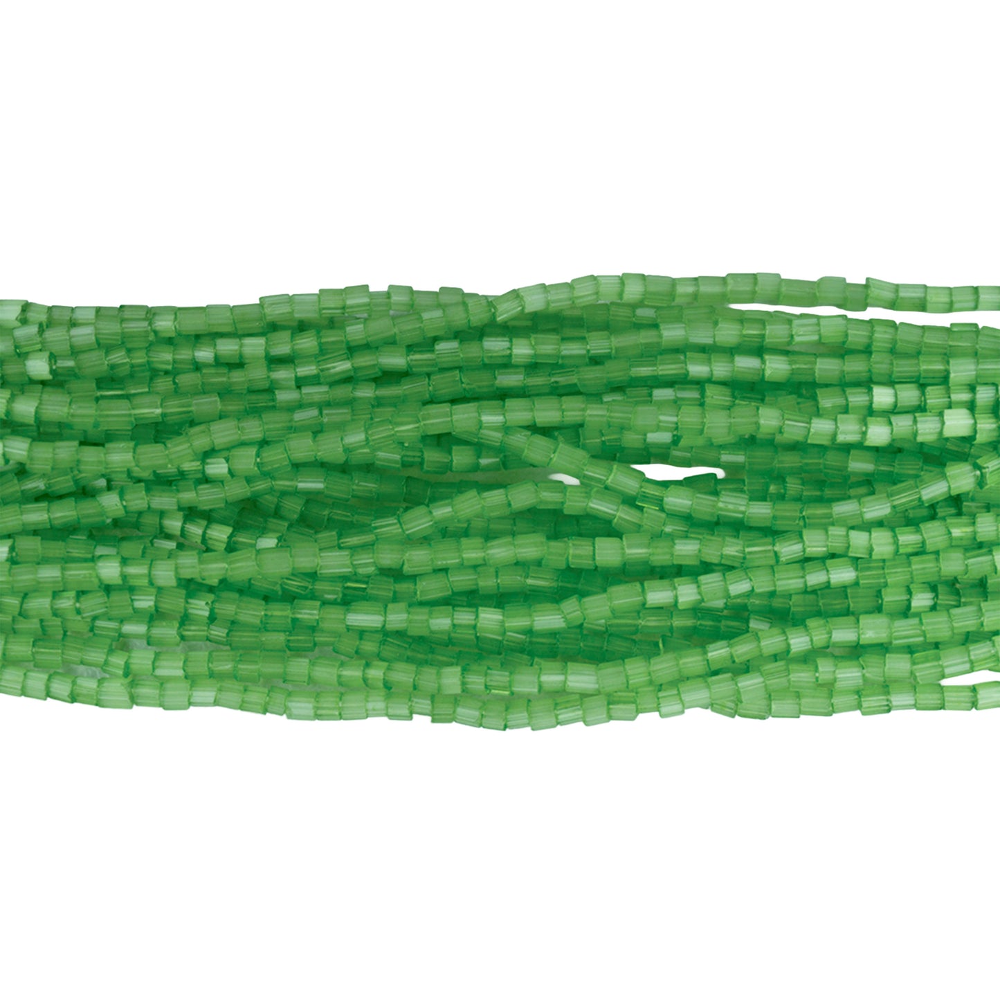 10/0 2Cut Satin Green Solgel