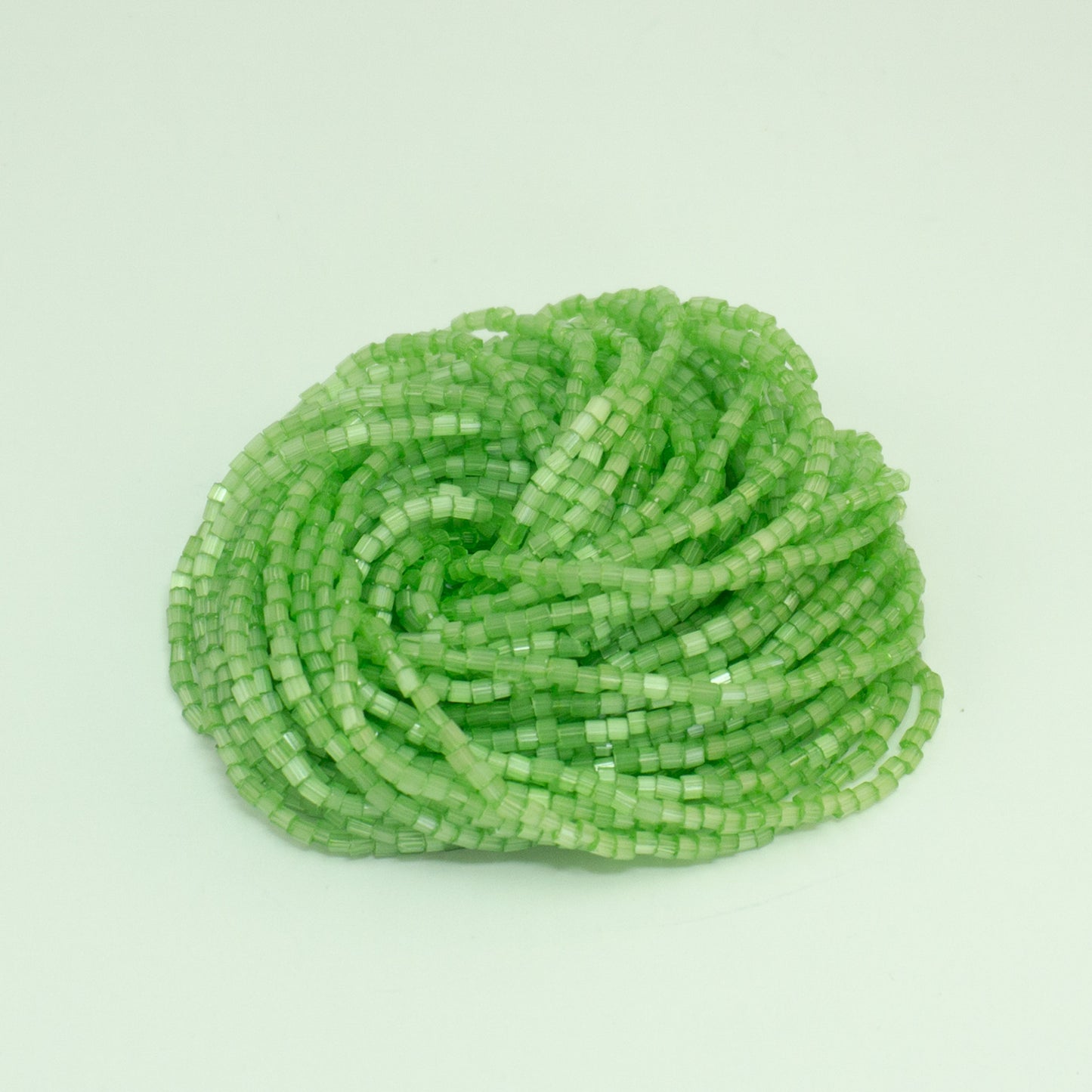 10/0 2Cut Satin Green Solgel